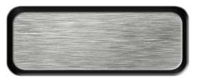 Blank Brushed Silver Nametag with a Black Metal Border