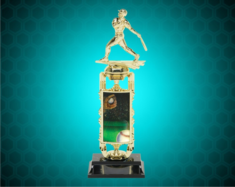 13" Baseball Lenticular Atomic Trophy