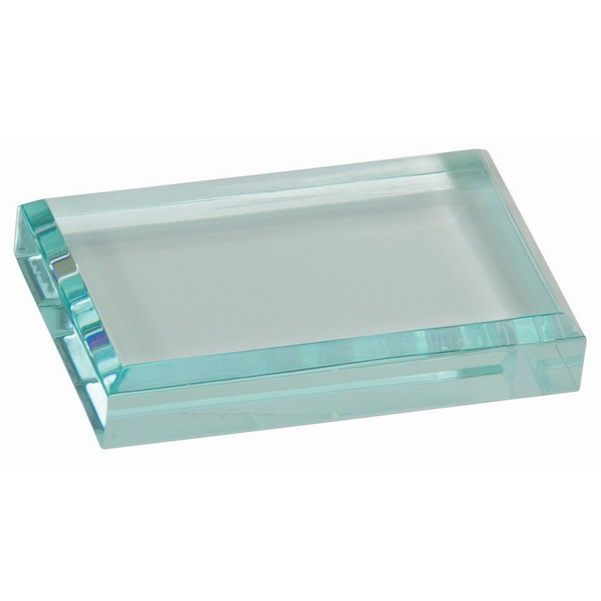 2 1/2 x 4 Inch Jade Acrylic Paperweight