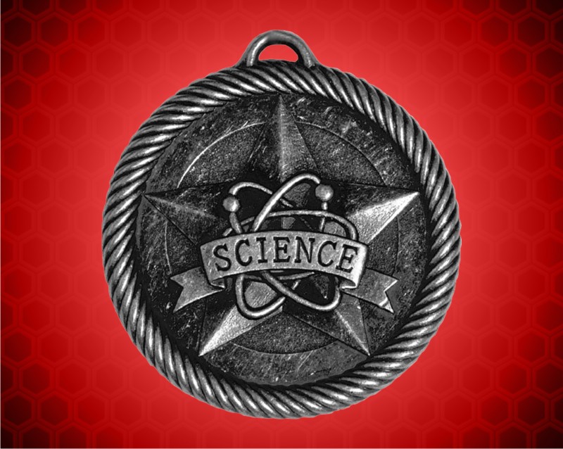 2 inch Silver Science Value Medal