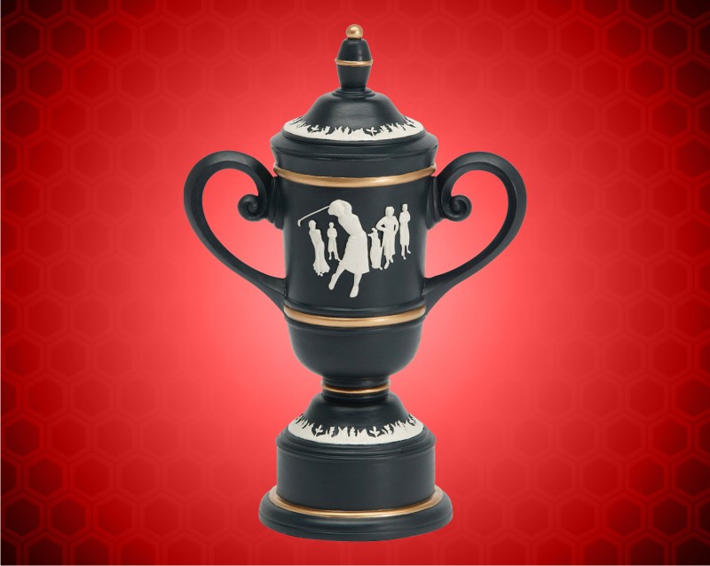 11" Female Cameo Golf Cups Resin