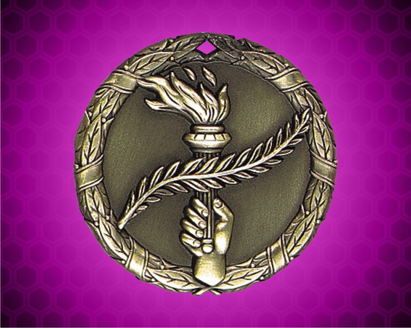 2 inch Gold Victory XR Medal
