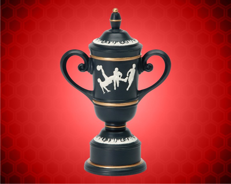10" Male Cameo Soccer Cups Resin