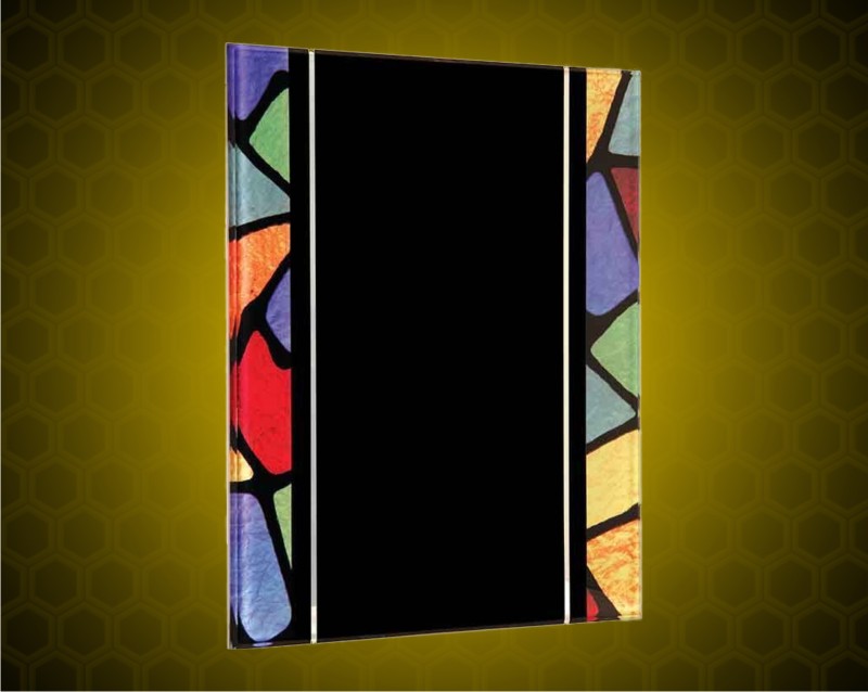 8 x 10 Stained Glass Acrylic Plaque with Hanger