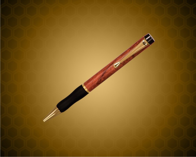 Wide Rosewood Pen with Gripper