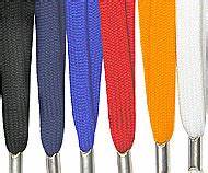 3/8" Flat Woven Lanyards