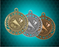 2 1/4 Inch Cheer Galaxy Medals