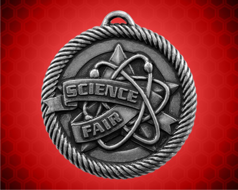 2 inch Silver Science Fair Value Medal