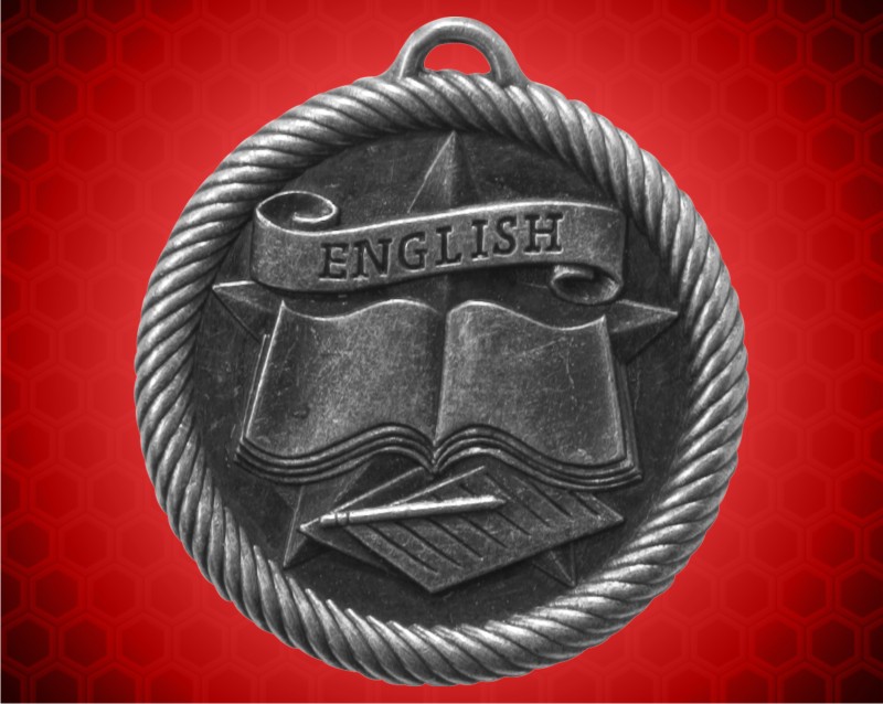 2 inch Silver English Value Medal