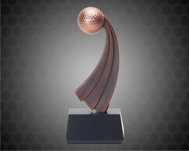 12" Golf Resins with Metallic Bronze Finish