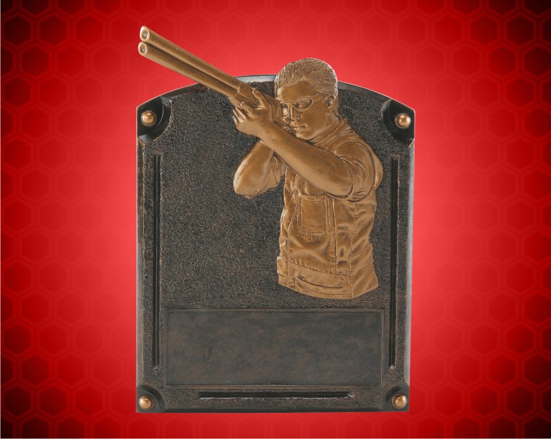 8" x 6" Legends of Fame Trapshoot Resin