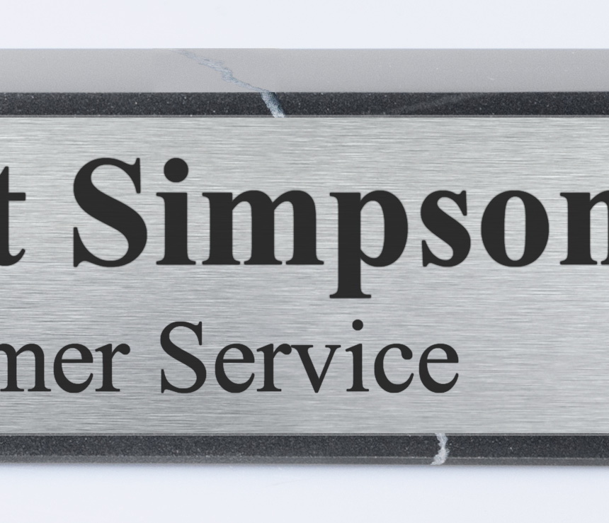 Marble Desk Name Plates At Name Tag Country
