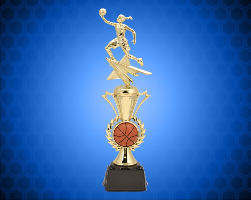 14" Female Basketball Radiance Trophy