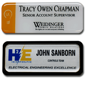 Metal Name Tags