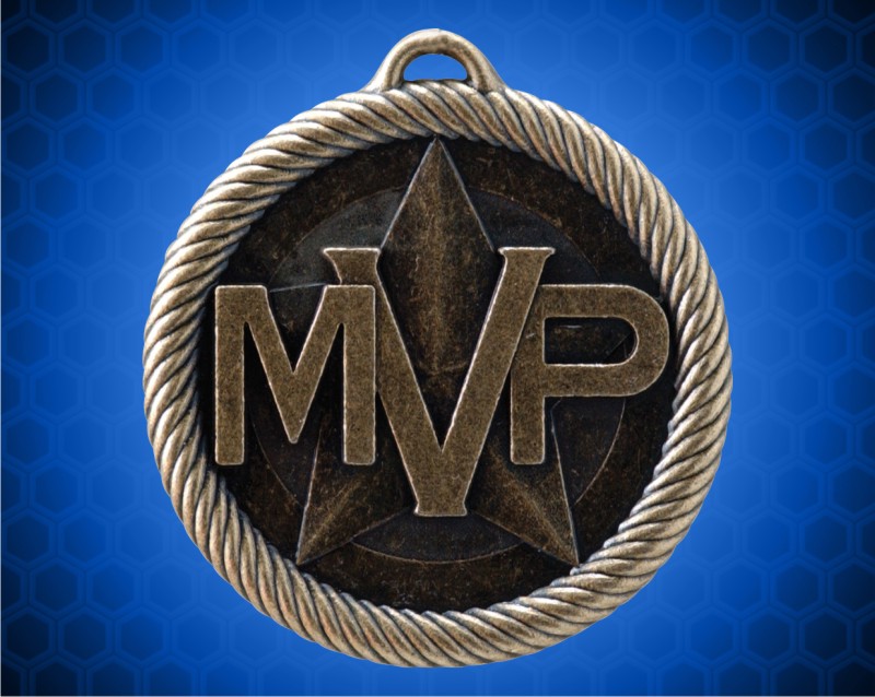 2 inch Gold MVP Value Medal