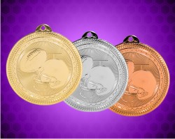 2 Inch Football Laserable Britelaser Medals