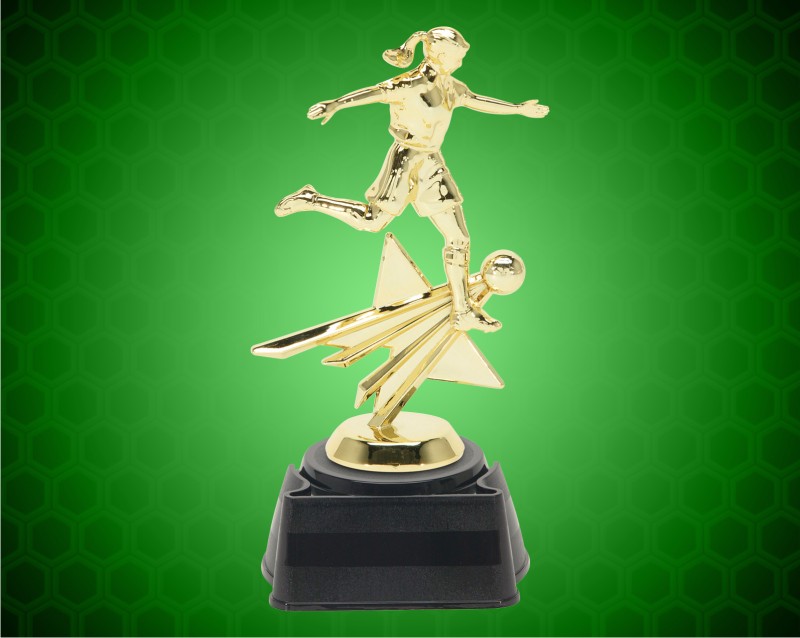 8 1/4" Female Soccer Star Trophy