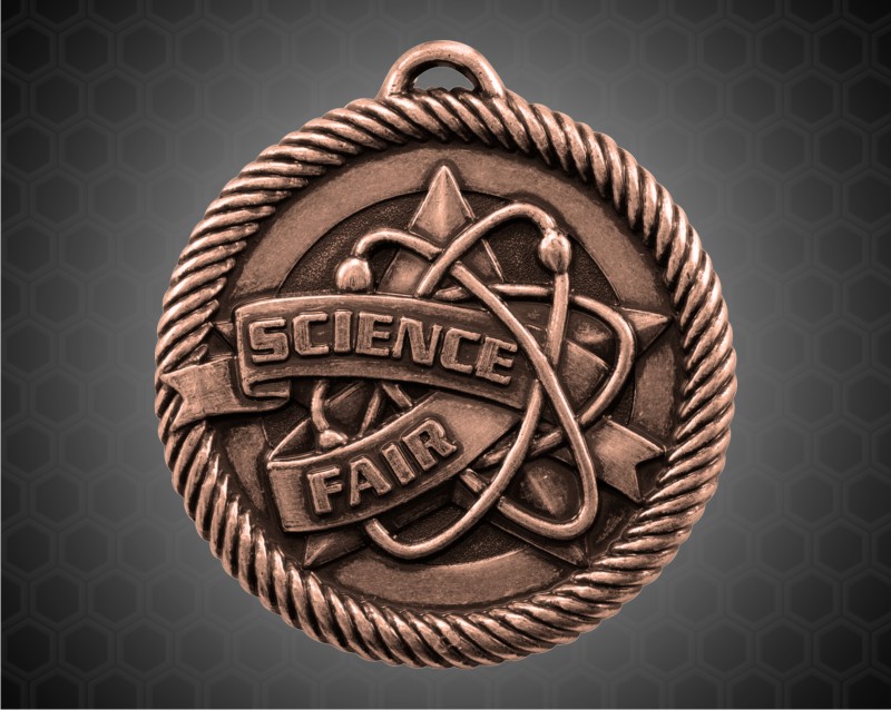 2 inch Bronze Science Fair Value Medal