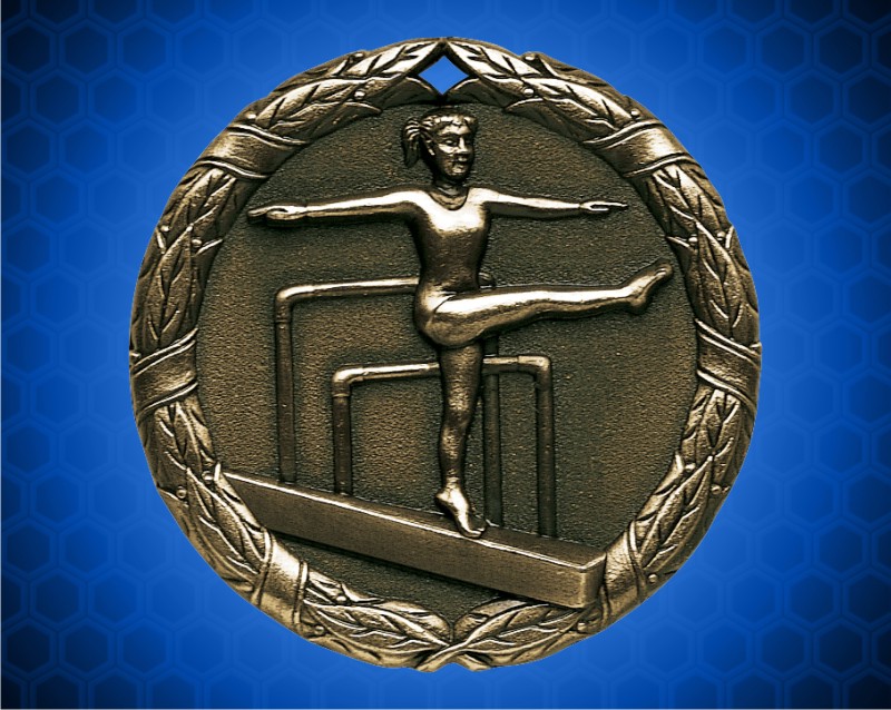 1 1/4 Inch Gold Gym XR Medal