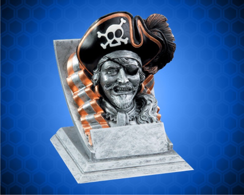 Pirate Mascot Sport Bank Resin
