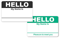 "Hello My Name Is" Name Tags