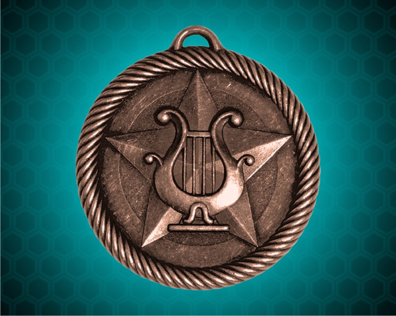 2 inch Bronze Music Value Medal