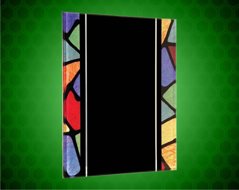 9 x 12 Stained Glass Acrylic Plaque with Hanger
