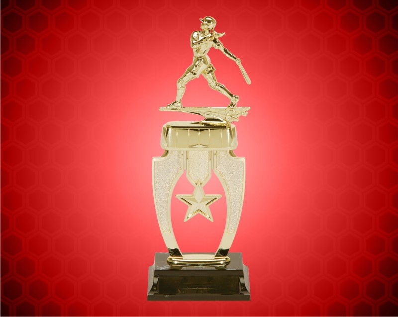 13" Softball Snap Star Trophy