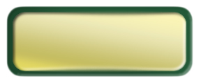 Blank Shiny Gold Nametag with a Green Metal Border