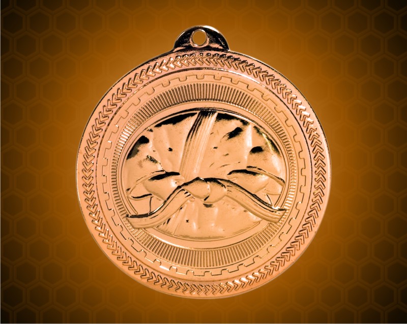 2 inch Bronze Martial Arts Laserable BriteLazer Medal
