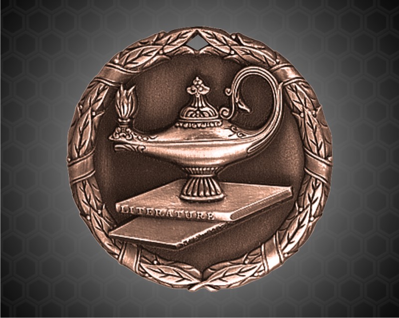 2 inch Bronze Lamp of Knowledge XR Medal