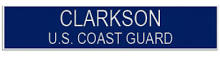 Coast Guard Name Tag