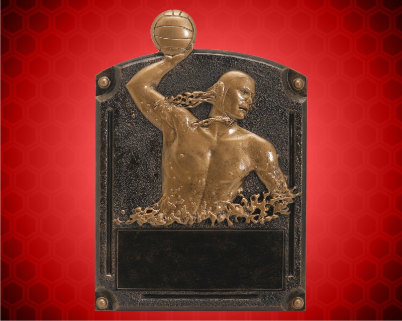 8" x 6" Legends of Fame Male Waterpolo Resin
