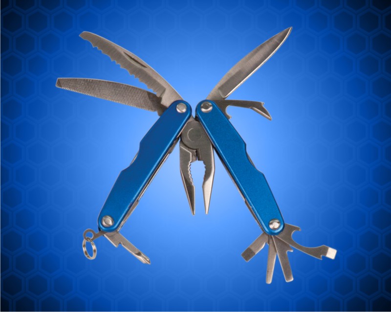 2 1/2 inch Blue Multi-tool with Black Pouch
