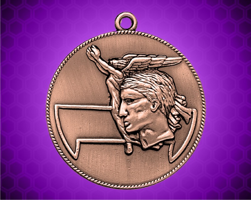 1 1/2 inch Bronze Achievement Die Cast Medal