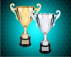 Completed Metal Cup Trophy On Plastic Base-2