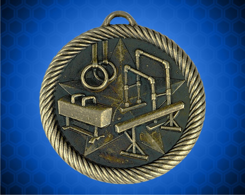 2 inch Gold Gymnastics Value Medal