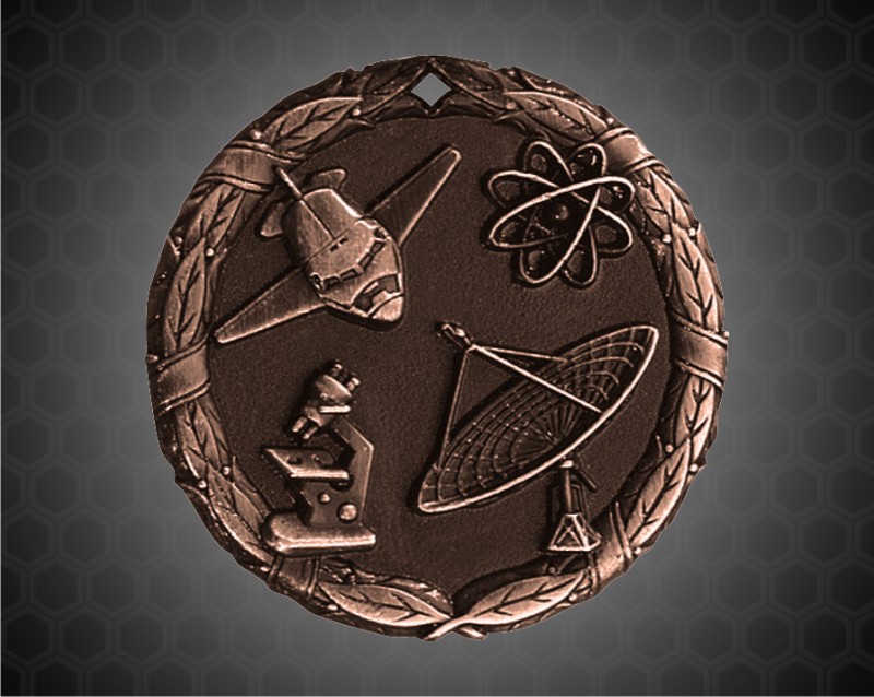 2 inch Bronze Science XR Medal