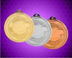 2 Inch Volleyball Laserable Britelazer Medals