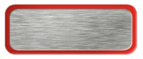 Blank Brushed Silver Nametag with a Red Metal Border