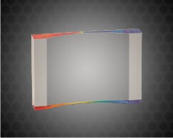Rainbow 1 Inch Thick Acrylic