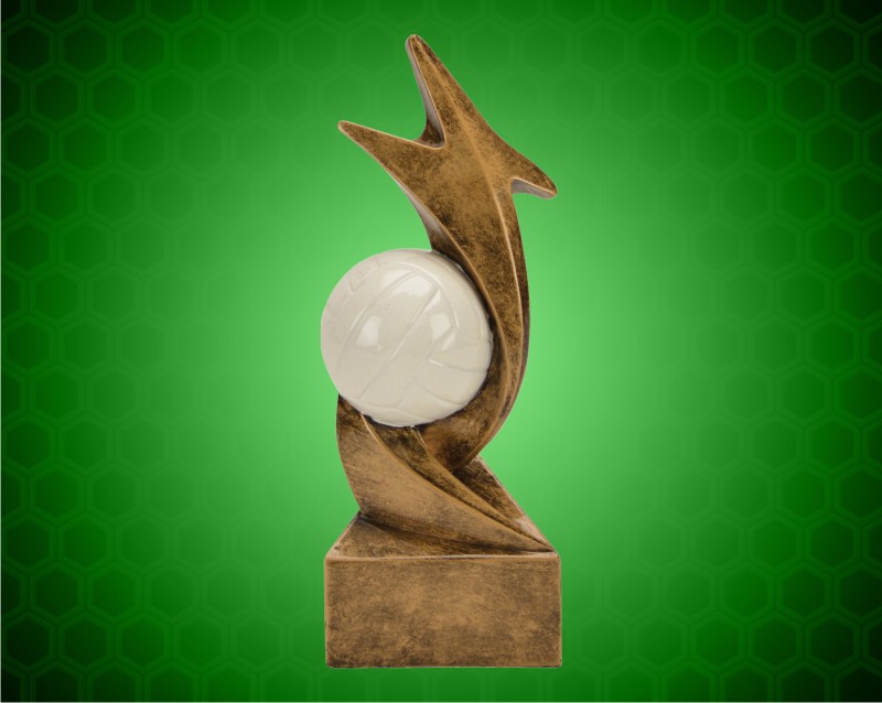 7" Volleyball Star Storm Resin