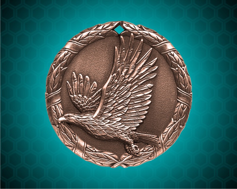 1 1/4 inch Bronze Eagle XR Medal