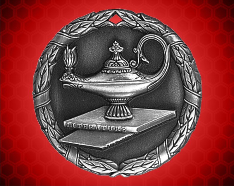2 inch Silver Lamp of Knowledge XR Medal