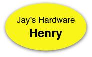 Smooth Plastic Oval Shape Name Tag