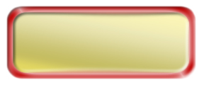Blank Shiny Gold Nametag with a Red Metal Border