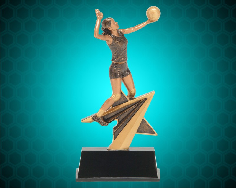 7" Female Star Power Volleyball Resin