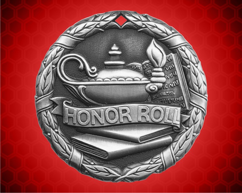 1 1/4 inch Silver Honor Roll XR Medal