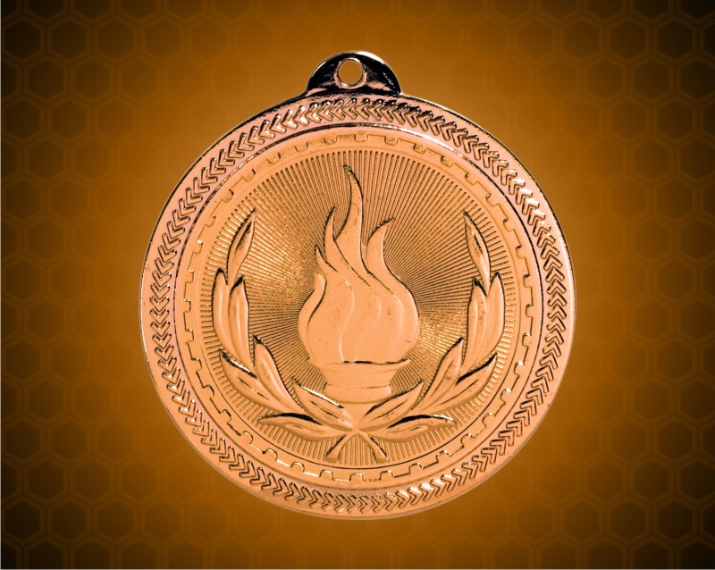 2 inch Bronze Victory Laserable BriteLazer Medal