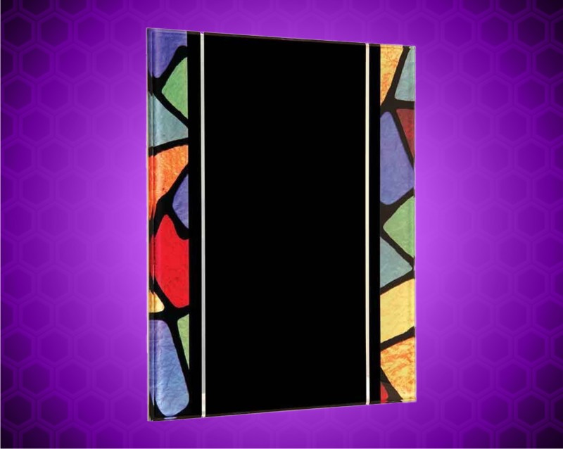 7 x 9 Stained Glass Acrylic Plaque with Hanger